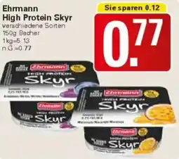WEZ Ehrmann High Protein Skyr Angebot