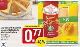 WEZ Coppenrath & Wiese Unsere Goldstücke Weizenbrötchen Angebot