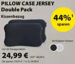 WEZ PILLOW CASE JERSEY Double Pack Kissenbezug Angebot