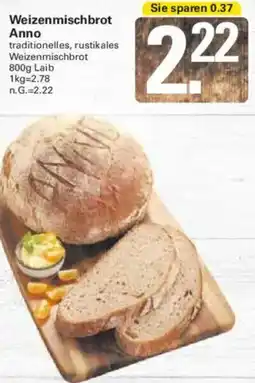 WEZ Weizenmischbrot Anno Angebot