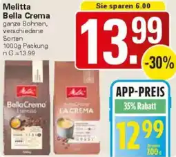 WEZ Melitta Bella Crema Angebot