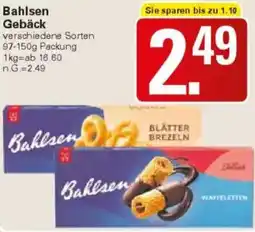 WEZ Bahlsen Gebäck Angebot