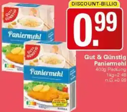 WEZ Gut & Günstig Paniermehl Angebot