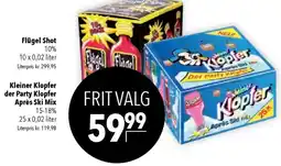 CITTI Markt Flügel Shot oder Kleiner Klopfer der Party Klopfer Après Ski Mix Angebot