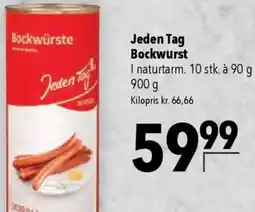 CITTI Markt Jeden Tag Bockwurst Angebot