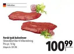 CITTI Markt Fersk tysk kalvelever Angebot