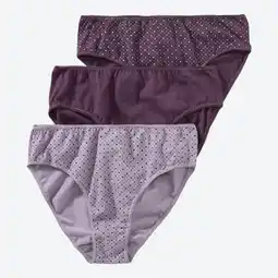 NKD Damen-Rioslip aus Baumwolle, 3er-Pack Angebot