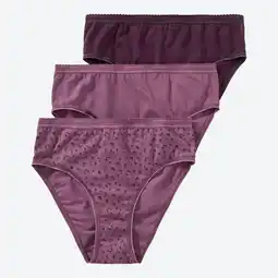 NKD Damen-Rioslip mit verschiedenen Designs, 3er-Pack Angebot