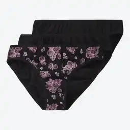 NKD Damen-Minislip mit hohem Baumwollanteil, 3er-Pack Angebot