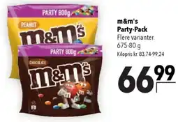 CITTI Markt m&m's Party-Pack Angebot