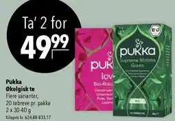 CITTI Markt Pukka Økolgisk te Angebot