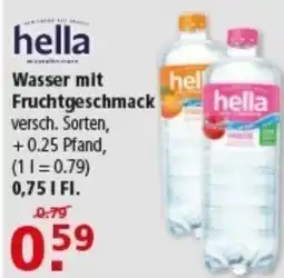 Multi Markt hella Wasser mit Fruchtgeschmack Angebot