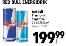 CITTI Markt Red Bull Classic eller Sugarfree Angebot