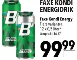 CITTI Markt Faxe Kondi Energy Angebot