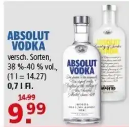 Multi Markt ABSOLUT VODKA Angebot