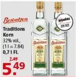 Multi Markt Berentzen Traditions Kom Angebot