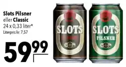 CITTI Markt Slots Pilsner eller Classic Angebot