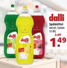 Multi Markt dalli Spülmittel versch. Sorten Angebot