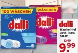 Multi Markt dalli Waschmittel Angebot