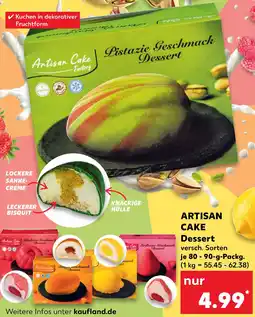 Kaufland ARTISAN CAKE Dessert Angebot