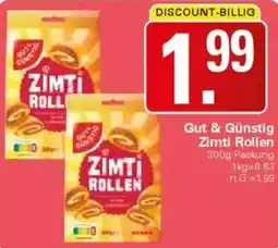 WEZ Gut & Günstig Zimti Rollen Angebot