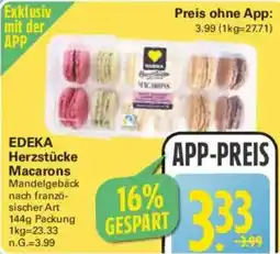 WEZ EDEKA Herzstücke Macarons Angebot