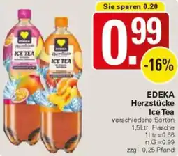 WEZ EDEKA Herzstücke Ice Tea Angebot