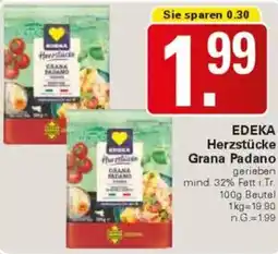 WEZ EDEKA Herzstücke Grana Padano Angebot