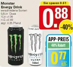 WEZ Monster Energy Drink Angebot