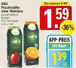 WEZ Albi Fruchtsäfte oder Nektare Angebot