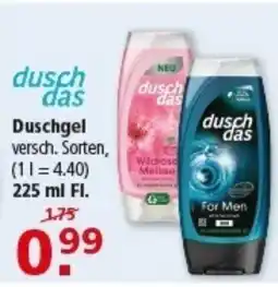 Multi Markt dusch das Duschgel Angebot