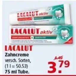 Multi Markt LACALUT Zahncreme Angebot