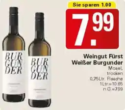 WEZ Weingut Fürst Weißer Burgunder Angebot