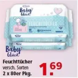 Multi Markt Baby Gluck Feuchttücher Angebot