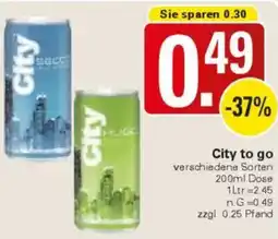 WEZ City to go Angebot