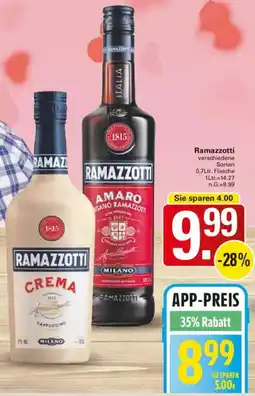 WEZ Ramazzotti Angebot
