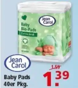 Multi Markt Jean Carol Baby Bio-Pads Extra Angebot