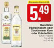 WEZ Berentzen Traditionskorn oder Strothmann Korn oder Kräuterlikör Angebot