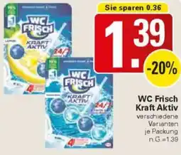 WEZ WC Frisch Kraft Aktiv Angebot