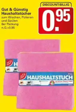 WEZ Gut & Günstig Haushaltstücher Angebot