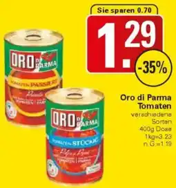 WEZ Oro di Parma Tomaten Angebot