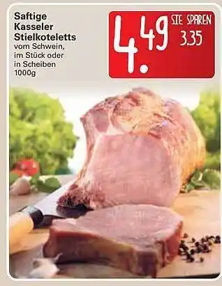 WEZ Saftige Kasseler Stielkoteletts Angebot