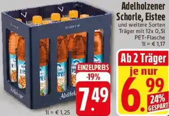 Adelholzener Schorle, Eistee