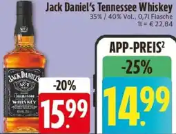 Edeka Jack Daniel's Tennessee Whiskey Angebot