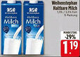 Edeka Weihenstephan Haltbare Milch Angebot