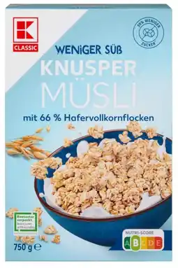 Kaufland K-Classic Knusper-Müsli Angebot