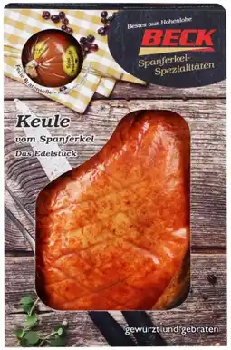 Kaufland Beck Spanferkel-Keule Angebot