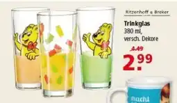Multi Markt Ritzenhoff & Breker Trinkglas Angebot