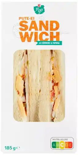 Kaufland K-To Go Sandwich Angebot