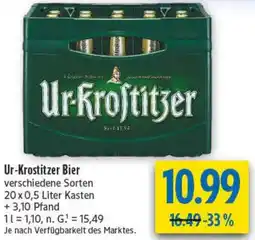 diska Ur-Krostitzer Bier Angebot